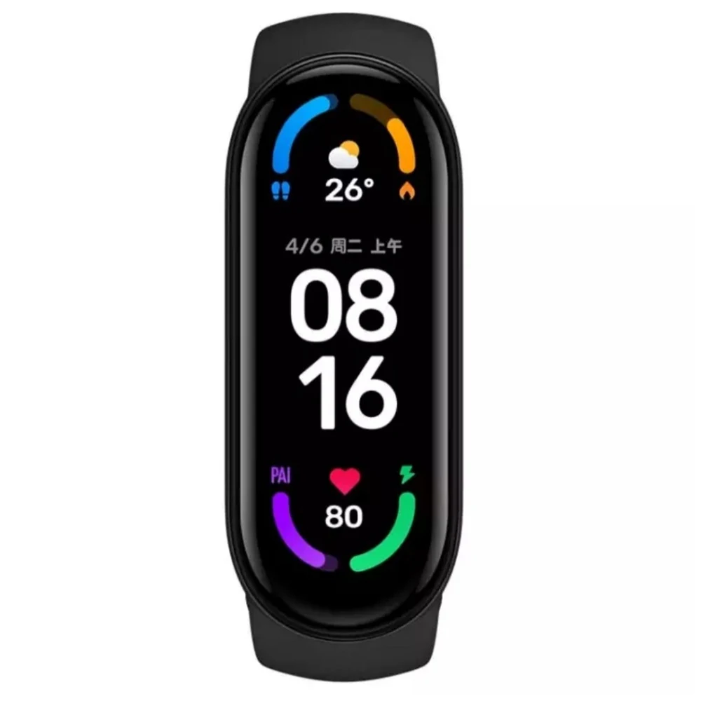 Смарт - браслет XIAOMI Mi Smart Band 6 | фитнес трекер сенсорный экран Bluetooth 5 125 mAh BHR4951GL