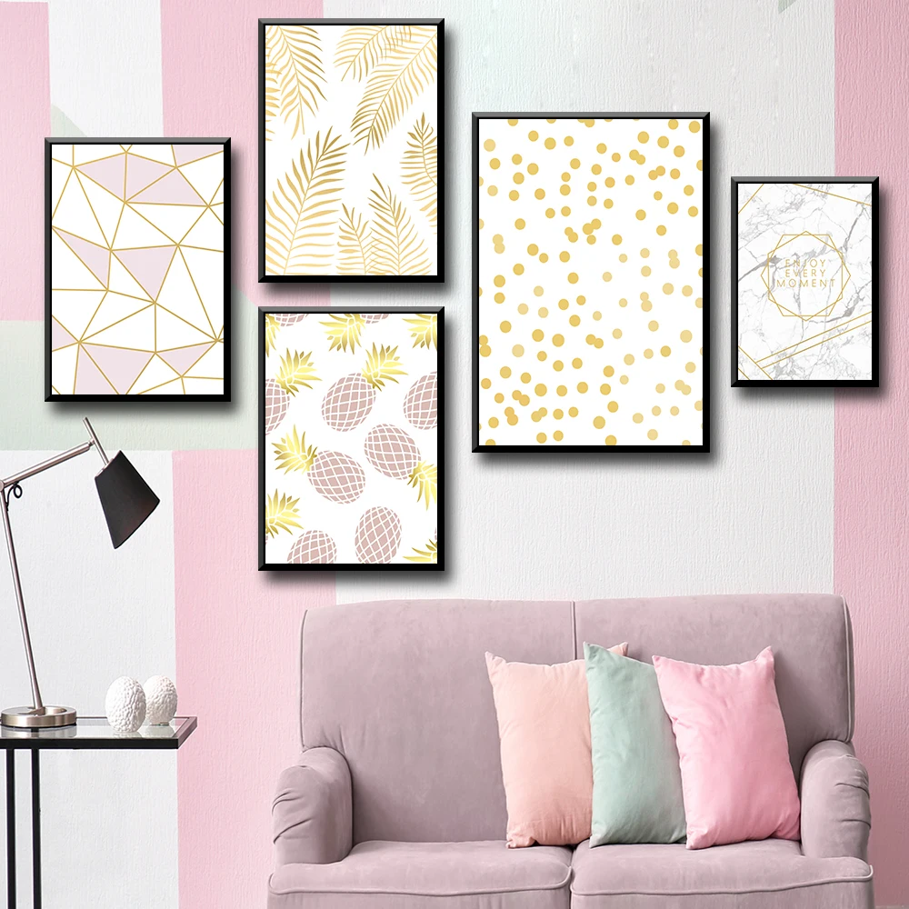 

Nordic Wall Art Decoration Canvas Painting Picture On The Wall Poster And Print Wall Pictures For Living Room Decor Home Decor