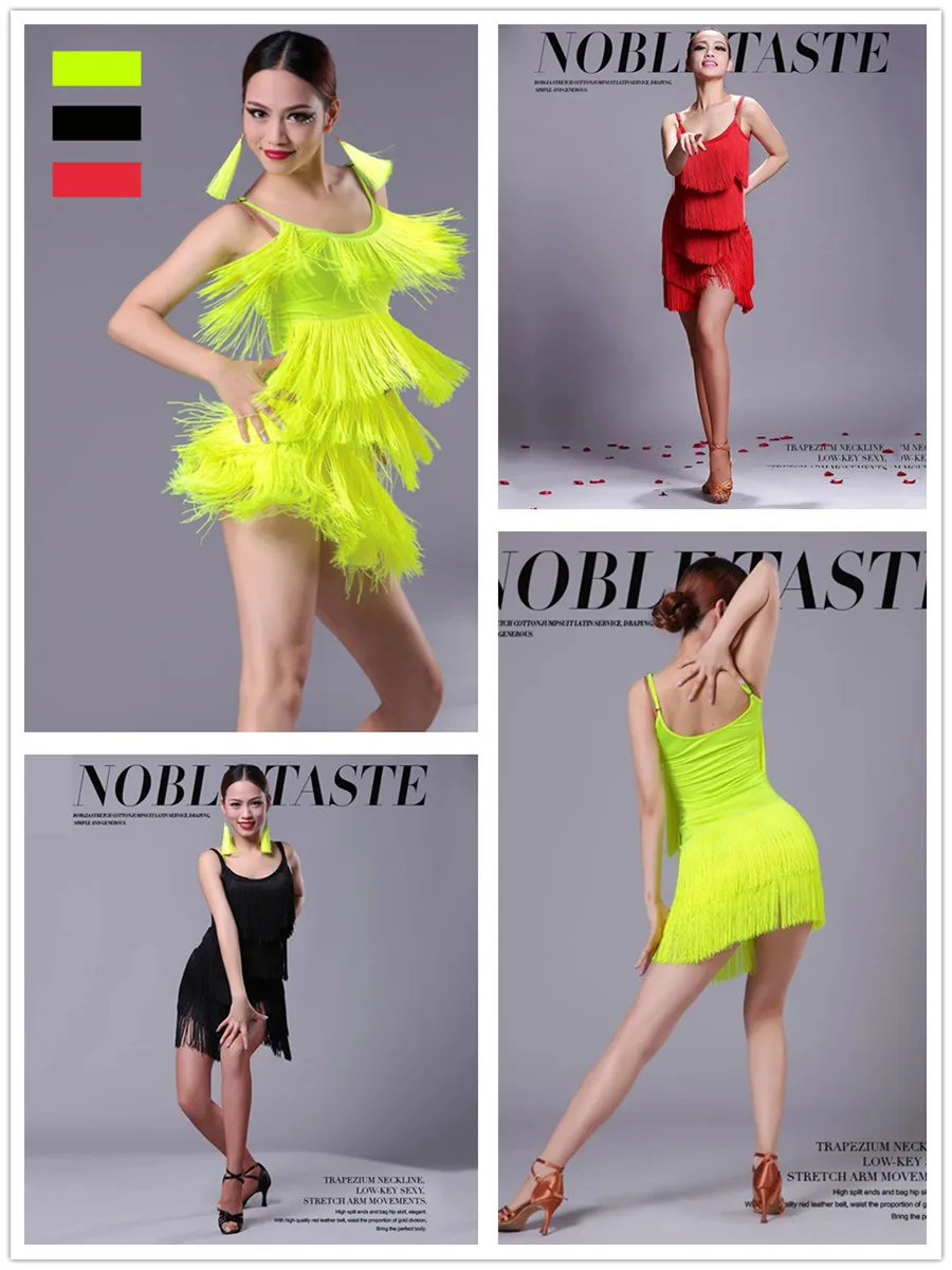 Платье для латиноамериканских танцев современный сексуальный костюм бальных с