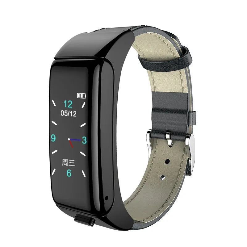 

Fully Compatible Popular Two In One Watch, Answering Phone, Listening To Music, Monitoring Step, Fashion B6 Smart Bracelet
