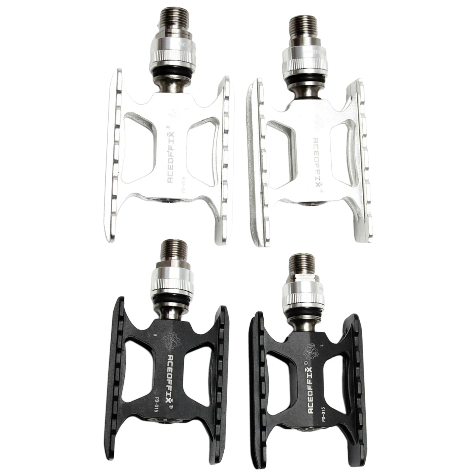 

Folding Bike Pedal Lightweight Bicycle Flat Hollow Pedals for Brompton 3 Sealed Stainless Steel Bearings for Road Bike Cycling