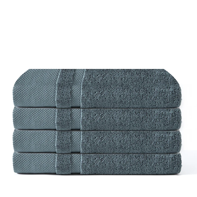 

Elka Hand Towel Premium Set for Bathroom, Cotton High Water Absorption Soft & Fade-Resistant 4pcs Hand Towel Set