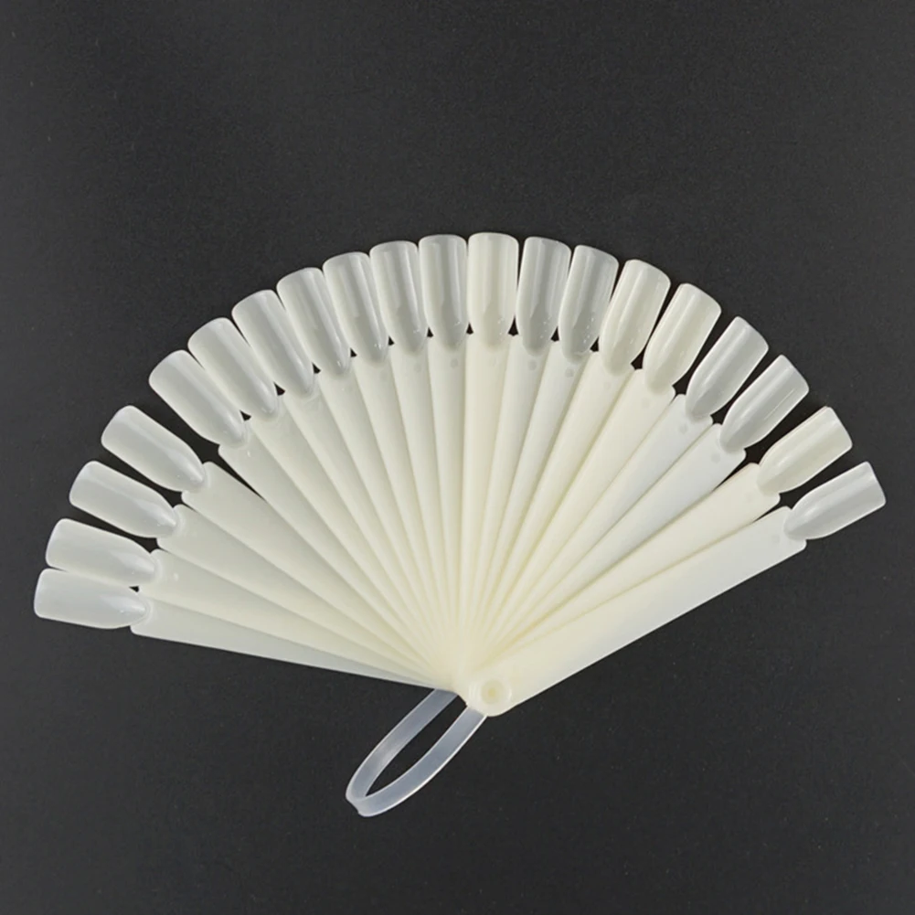 24 шт. лак для ногтей в форме веера цветная карта образец практики демонстрации