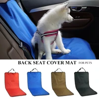 car waterproof back seat pet cover protector mat rear safety travel accessories for cat dog pet carrier car rear back seat mat