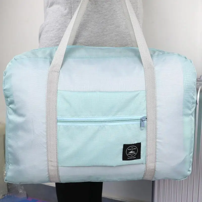 

Large-capacity One-shoulder Bag Folding Waterproof Clothing Bag Finishing Bag Receive bag