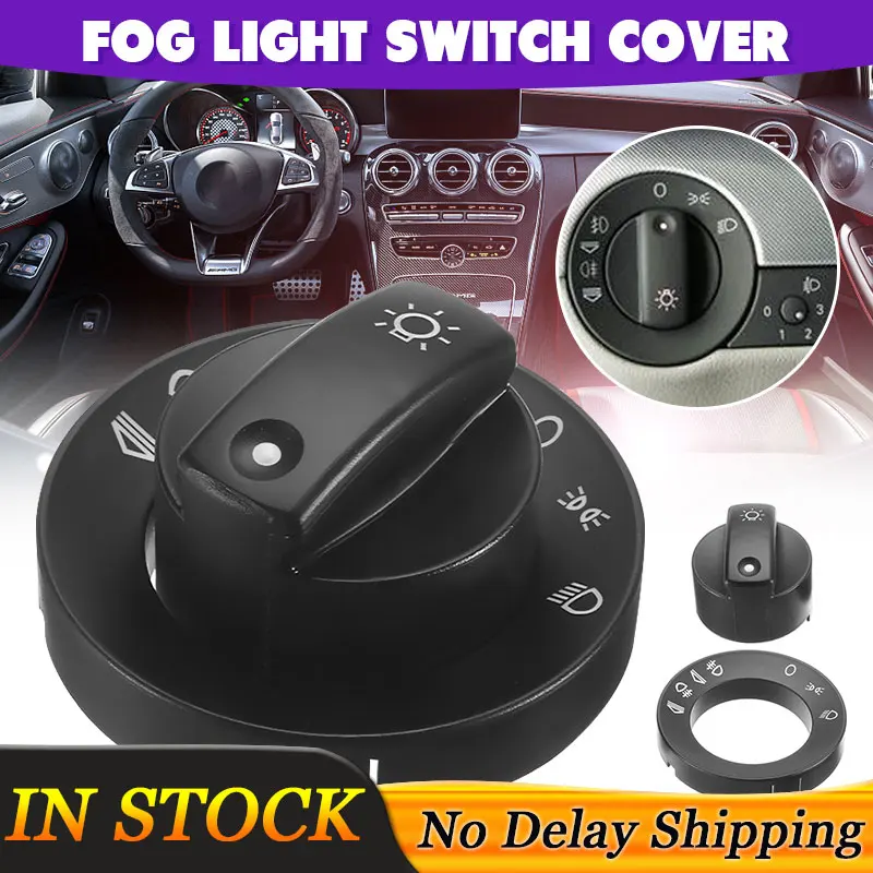 Автомобильная передняя фара противотуманная черная крышка комплект для ремонта