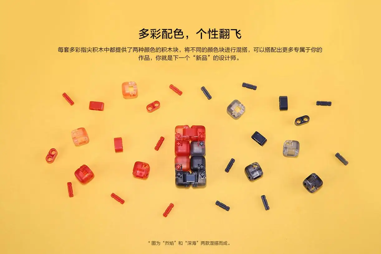 Слепой выбор Xiao mi Fingertip Blocks для свободного времени Cube mi tu mi Bunny Unli mi ted Flippable | простой милый модный портативный mi ni