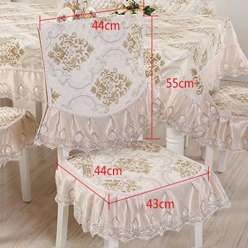 9/12/13 шт/Набор для вышивания Скатерти на элегантном толстом скатерть Пылезащитная