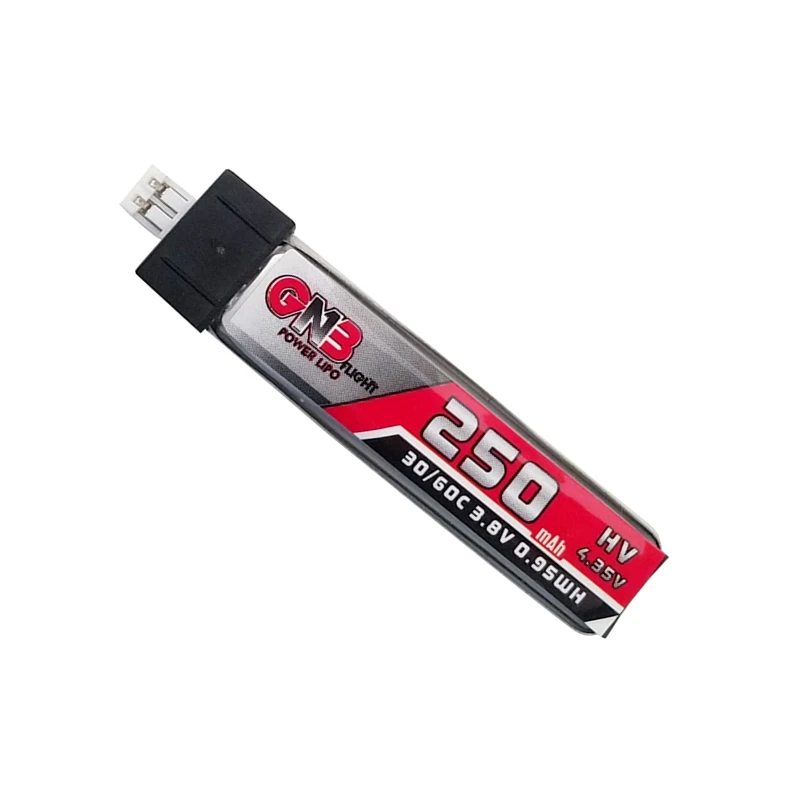 2/4/6/8 шт. GAONENG 250 мАч 1S 3 8 в 30C/60C 4 35 HV Lipo аккумулятор для QX65 Blade Nano QX CPX MSR Индуктивный FPV