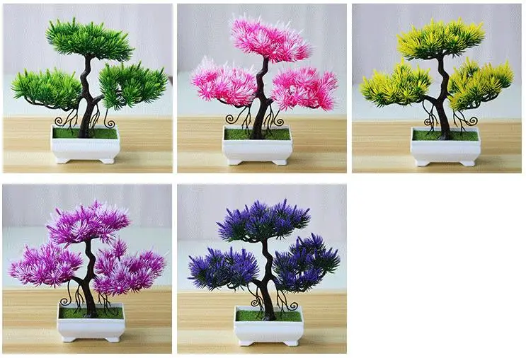 Искусственные растения в горшках 39 стилей искусственные декор для свадьбы