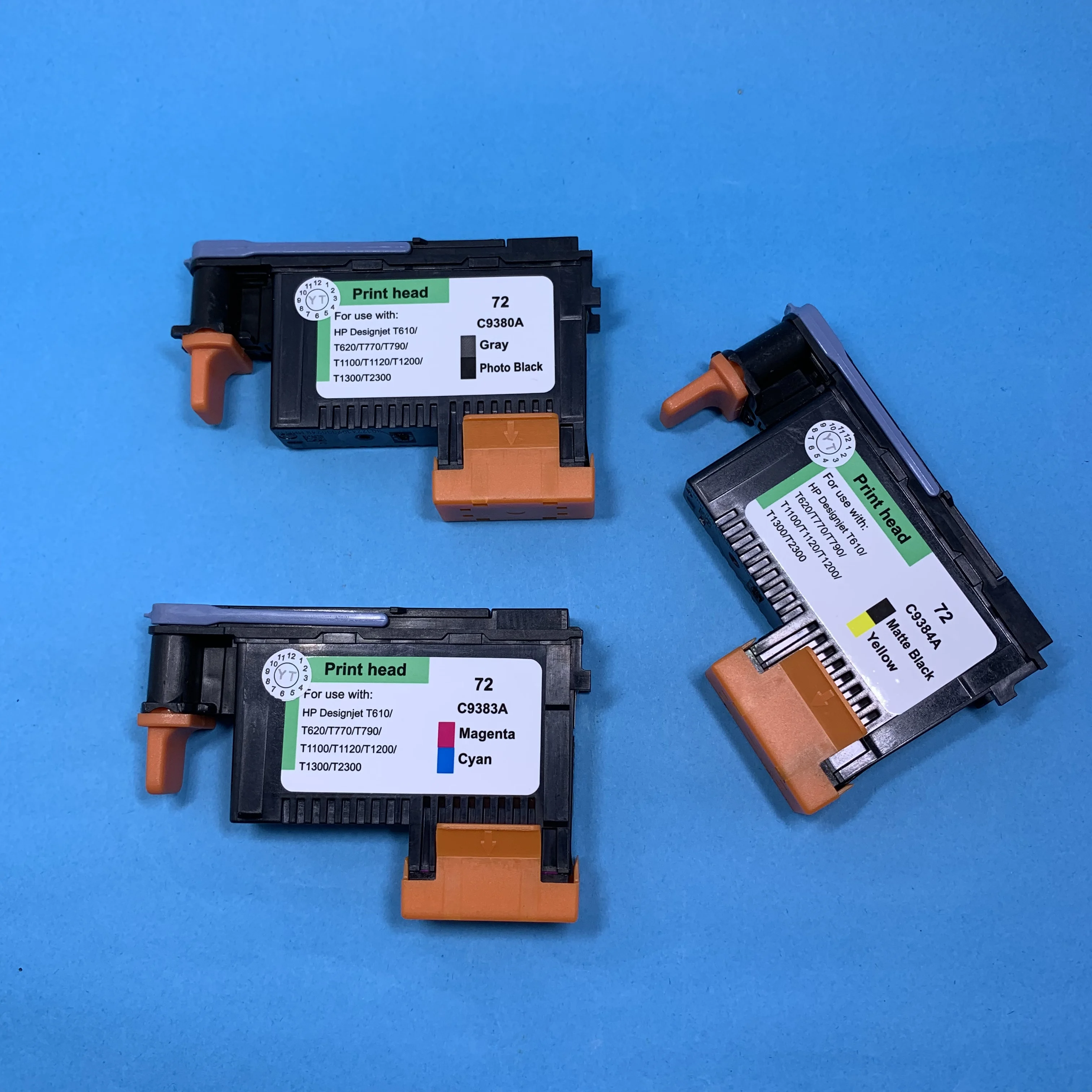 3 шт. реконструированная 72 Печатающая головка YOTAT для hp Designjet T610 T620 T770 T790 T1100 T1120 T1200