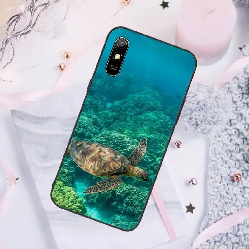 

Sea turtle Phone Case For Xiaomi Mi Redmi Note 7 8 9 pro 8T 9T 9S 9A 10 Lite pro
