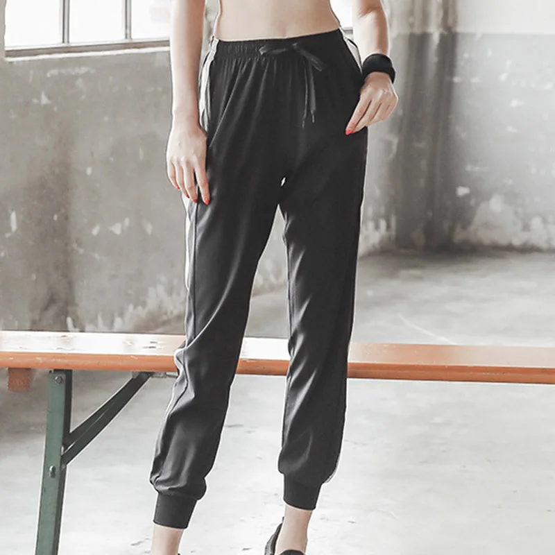 

Hot Women Sport Jogger Pants Sweatpants Loose Slim Breathable for Fitness Running MVI-ing