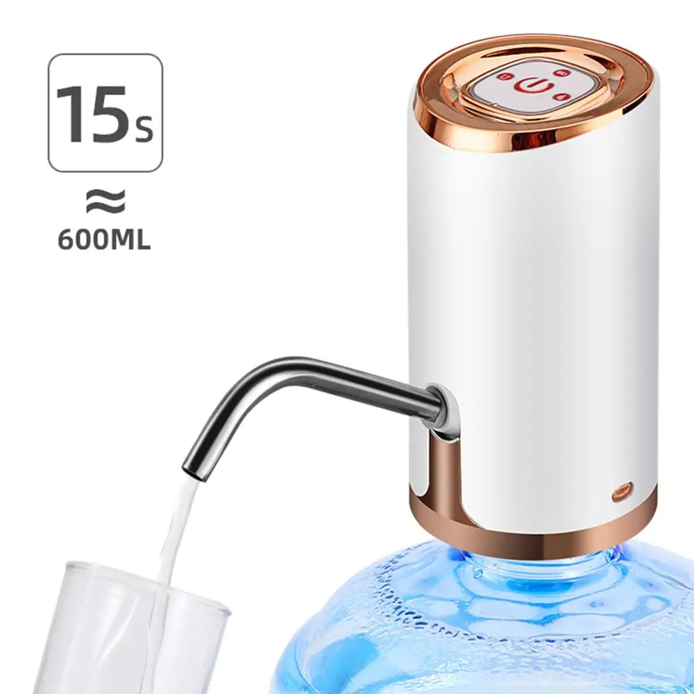 Электрический для бутылки с водой насос usb зарядка автоматический