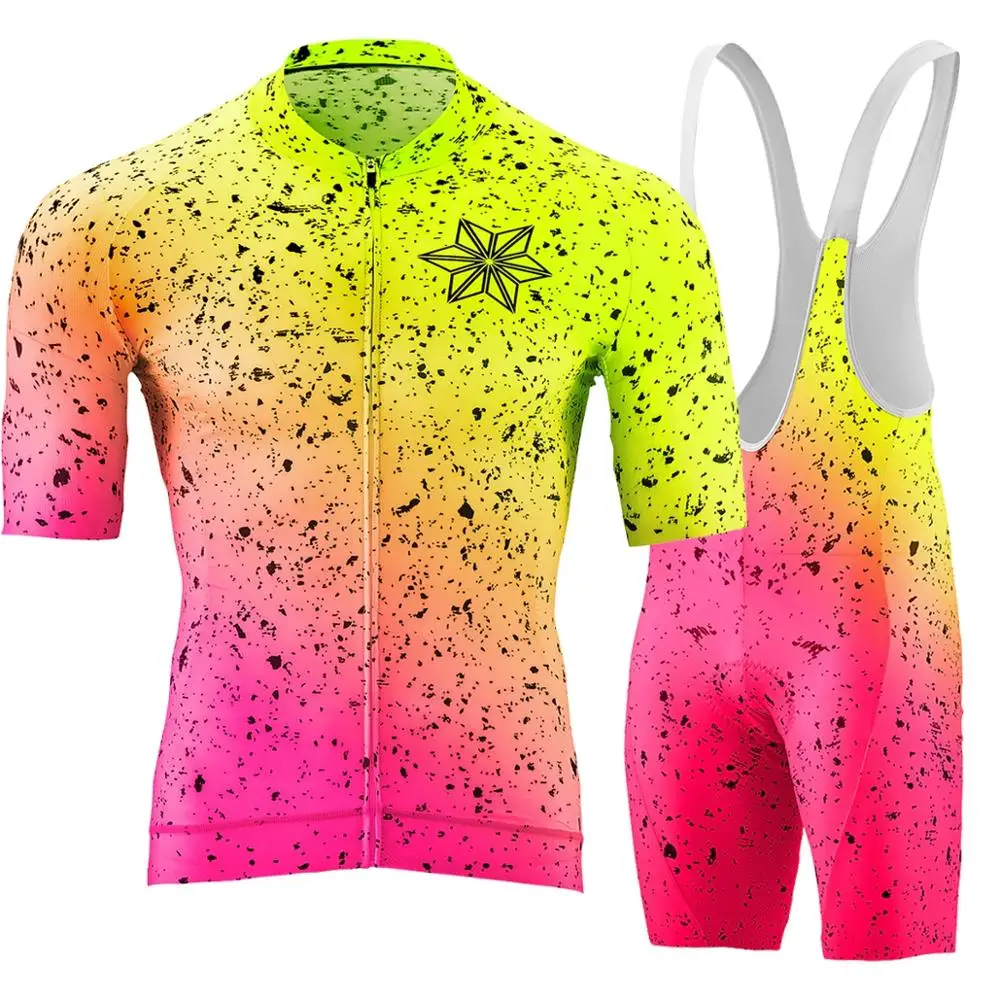 Новинка 2020 Supacaz pro team летний мужской комплект одежды Ciclismo велосипедный костюм для