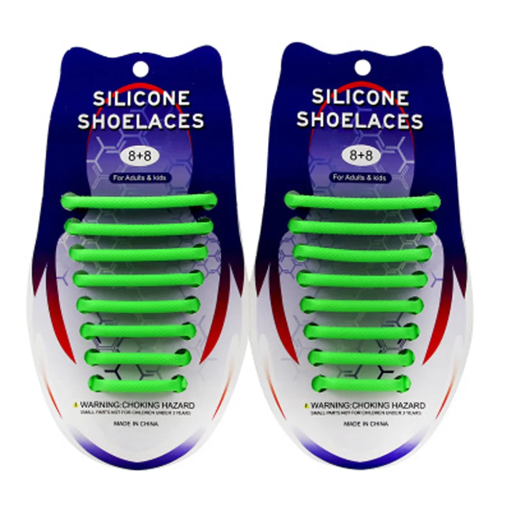 

2021 New 12pc Semicircle Shoes Accessories Elastic Silicone Shoelaces Elastic Shoelace Lazy Silicone Laces No Tie Rubber Lace
