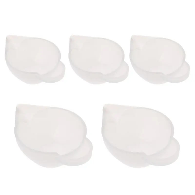 

5 PCS Silicone Mold Cup Dispenser DIY Epoxy Resin Jewelry Making Tool Color Modulation PXPB