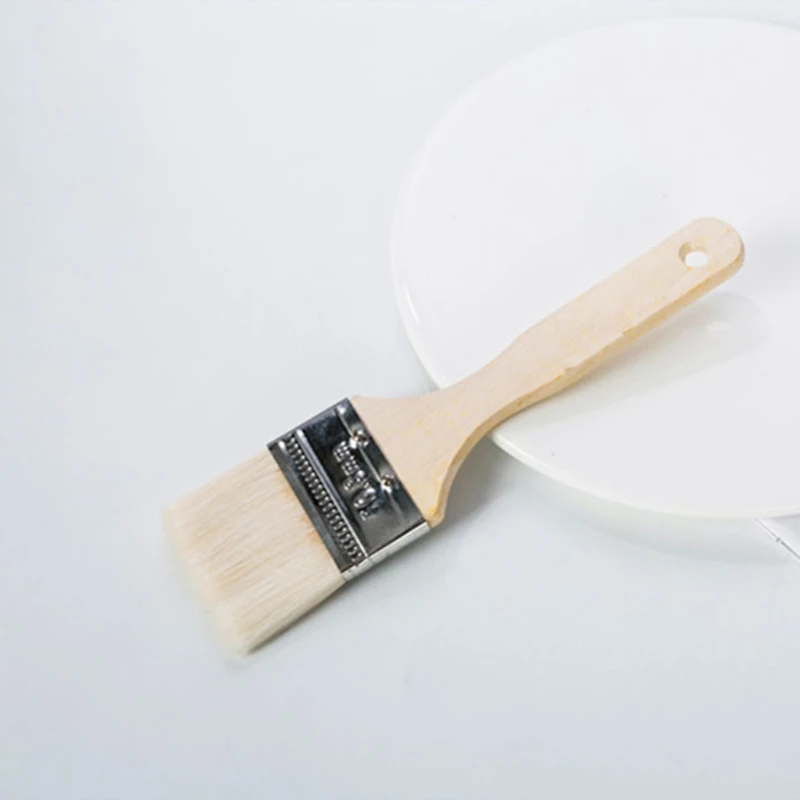 

2021 Новый выпечки для макияжа с деревянными ручками с деревянной ручкой масло для барбекю торта печенье щетка