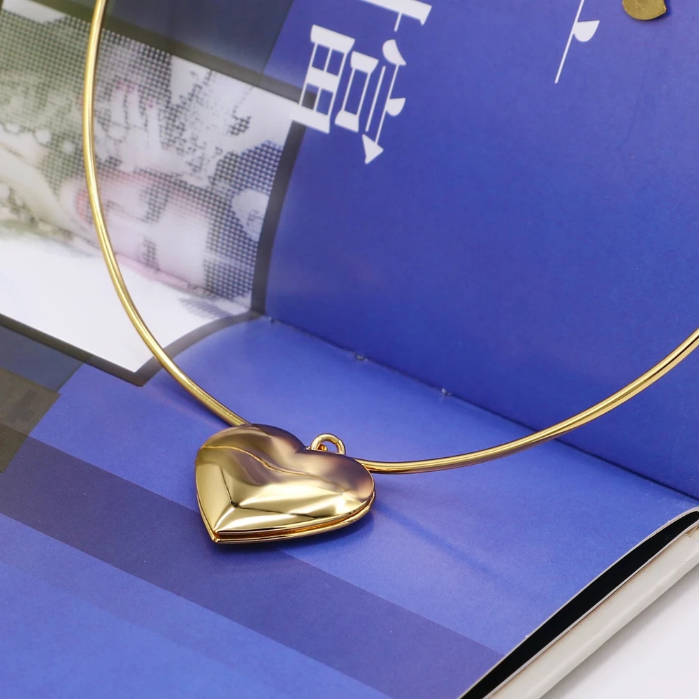 Женское ожерелье из серебра 925 пробы с подвеской в виде сердца | Украшения и