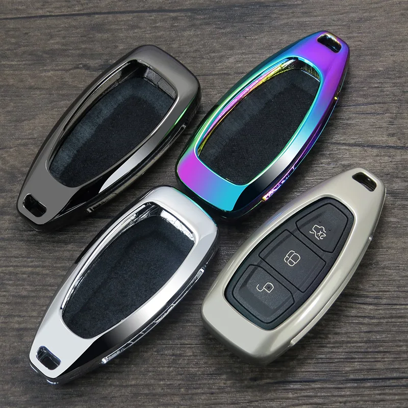 

Car Key Case Cover for Ford Fiesta Focus Mondeo MK4 MK2 mk3 ranger Ecosport Kuga 2 3 ST Car Key