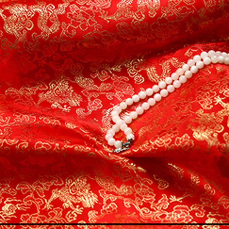 50x88cm 21 Colors Royal Dragon Thin Jacquard Brocade Fabric Animal Apparel Costume patchwork fabric Upholstery Furnishi - купить по