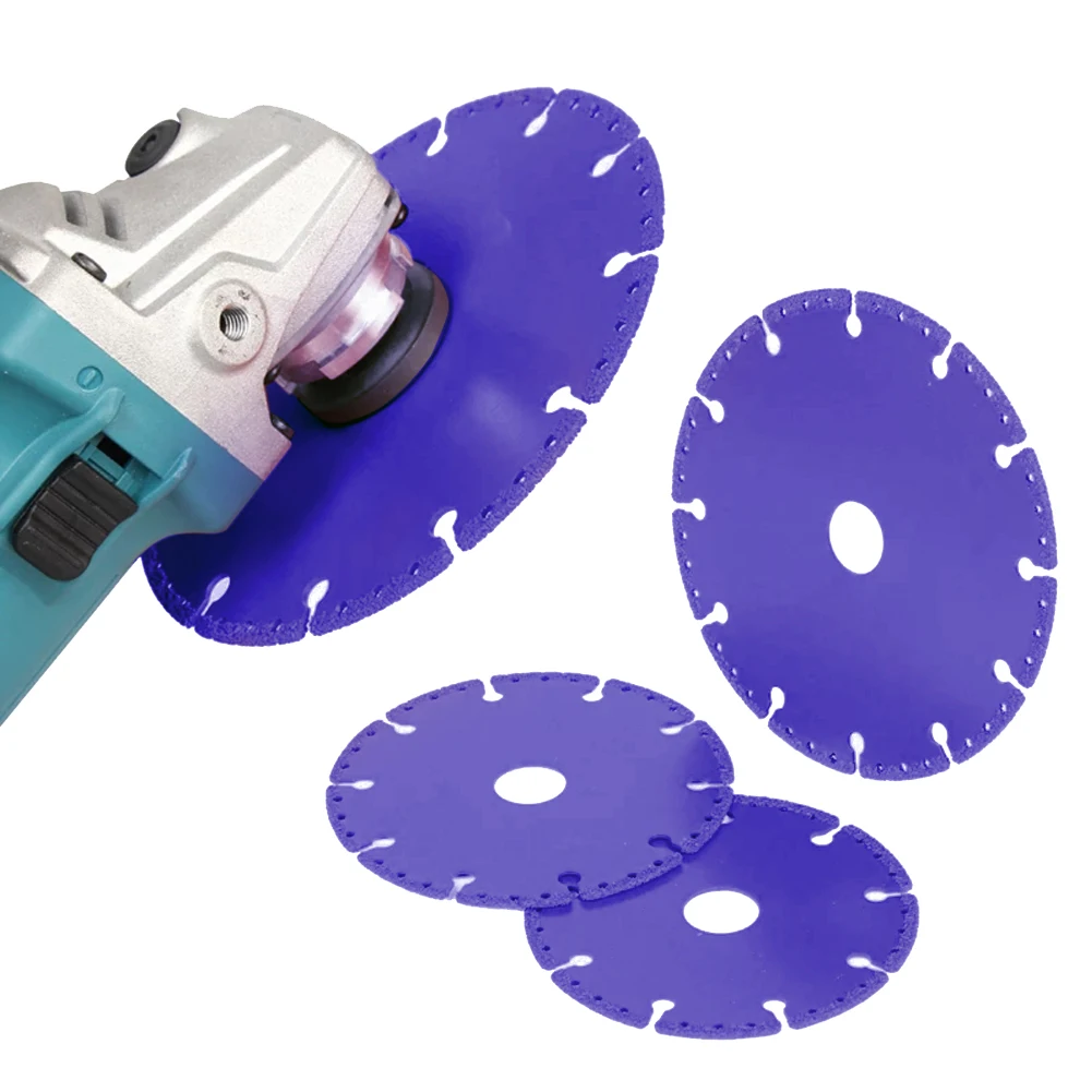 

Multi Purpose Vacuum Brazed Diamond Saw Blade Demolition Cutting Disc For Wood Steel Metal Stone Cast Iron Rebar Cutting Tools