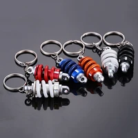 keychain modified shock absorber motorcycle shock absorber keyring alloy metal hock absorber key 1 pcs chain 11 53cm