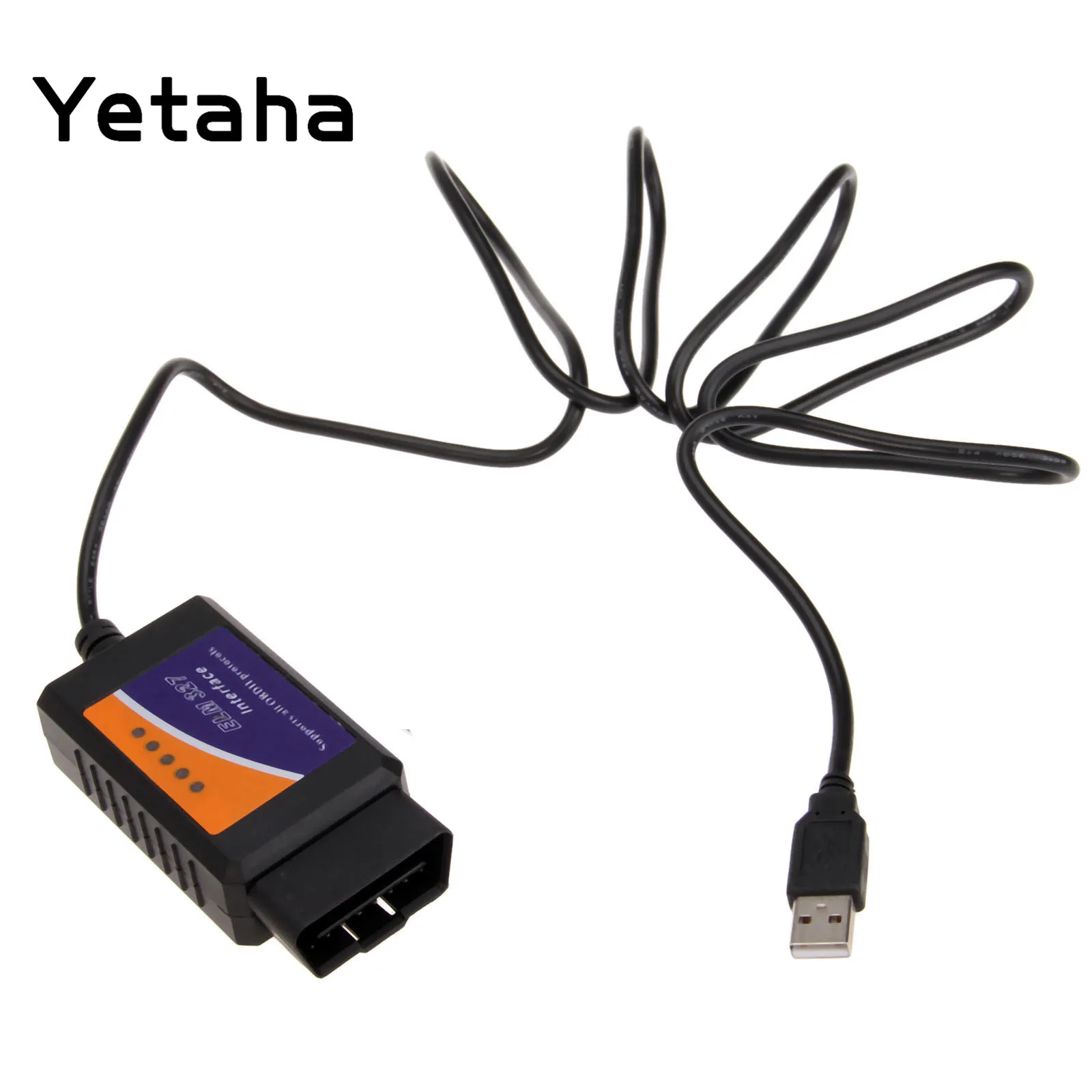 Автомобильный диагностический сканер ELM327 USB V2.1 OBD2 usb разъем OBDII|car diagnostic tool|diagnostic