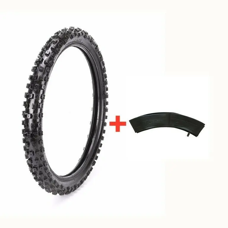 

Передняя шина Knobby 2,75-19 70/100- 19 дюймов + трубка для велосипеда-внедорожника