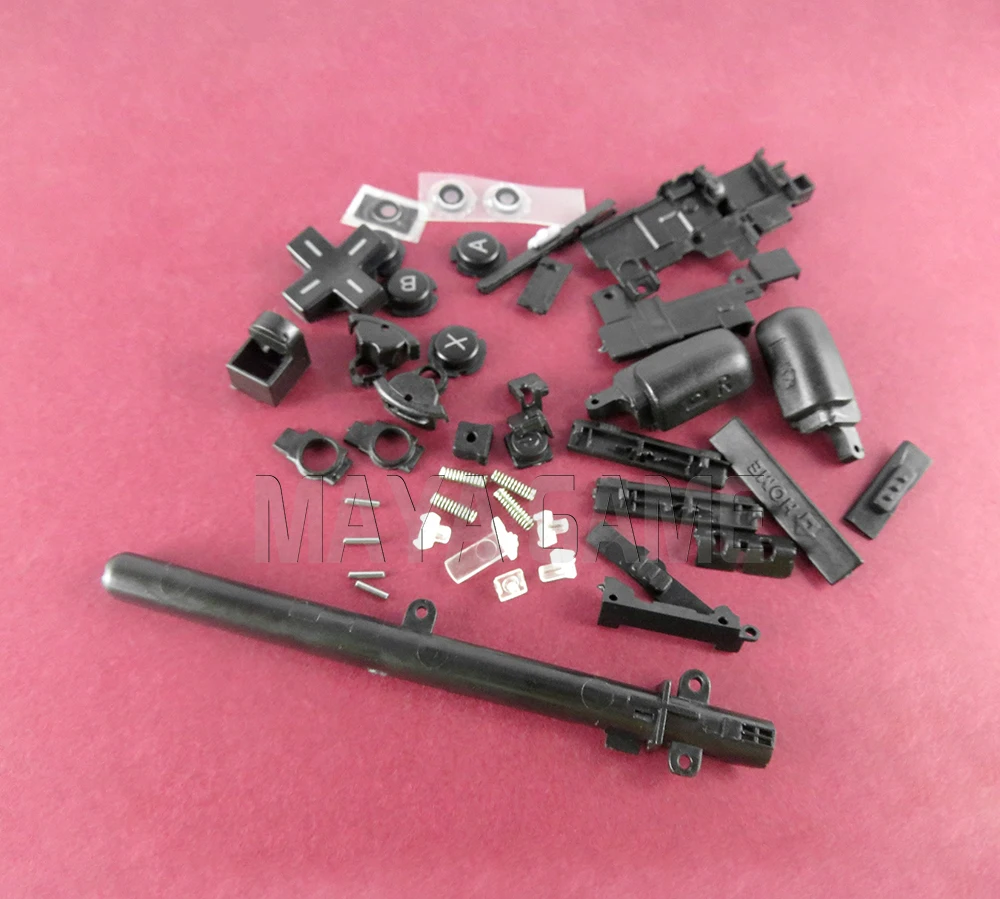 

5sets Complete Button Key for 3DSXL 3DSLL 3DS XL LL R & L Buttons Parts D Pad ABXY Home Power Full Buttons Set