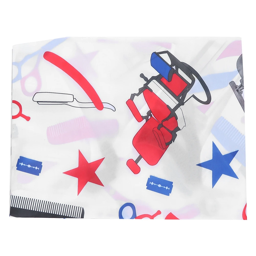 Режущий фартук для окраски волос Ткань парикмахерские стилистов салонные