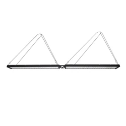 with hanging kit 180 см 7" 6 футов программируемый полный спектр светодиодный освещение аквариума для морских аквариумов Pecera acuvario Marino Luz Verlichting MJ7BP2 - Цвет: with hanging kit