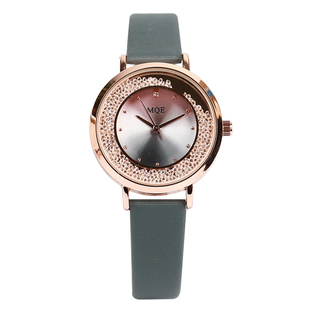 Звездное небо женские часы платье Леди Блестящий поворот стразы элегантный