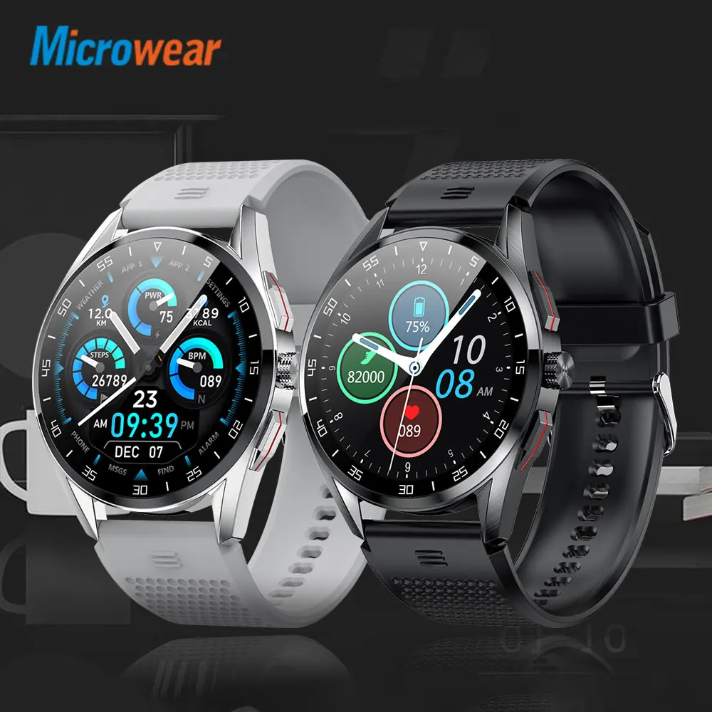 

Microwear M3 Smart Watch Men BT Call Heart Rate Blood Pressure Waterproof Fitness Smartwatch For Huawei Xiaomi Phone
