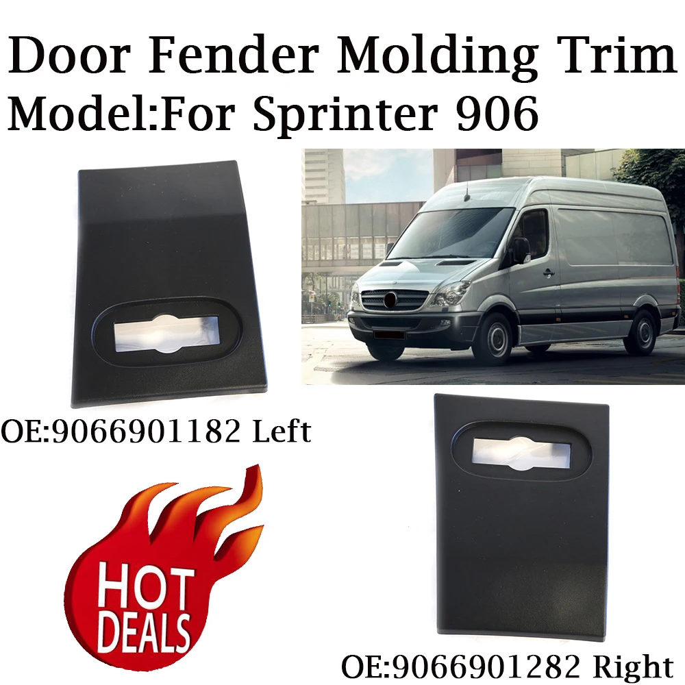 

Plastic Protective Side Moulding Strip Trim Will Fit for Mercedes Sprinter for VW Crafter 2006 -2018 OE 9066901282 9066901182