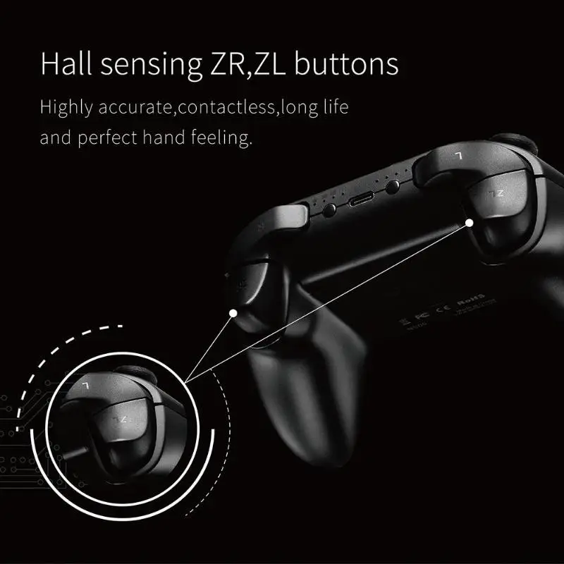 Gulikit NS08 NS09 Bluetooth игровой контроллер полное колебание беспроводной джойстик геймпад для NS switch Android Windows горячий