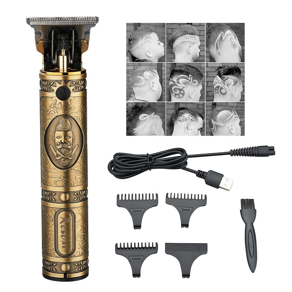 Профессиональная электрическая машинка для стрижки волос Baber триммер Мужская с