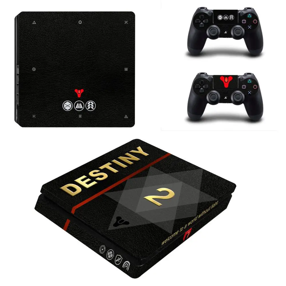 Игра Destiny 2 PS4 тонкая кожа Стикеры Виниловая наклейка для Playstation 4 DuslShock консоли и