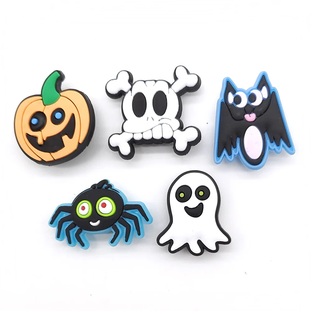 

1 шт. Лидер продаж, мультяшный призрак, милая икона, подвеска для обуви, силиконовые регулируемые пряжки для обуви для подарков, высокое каче...