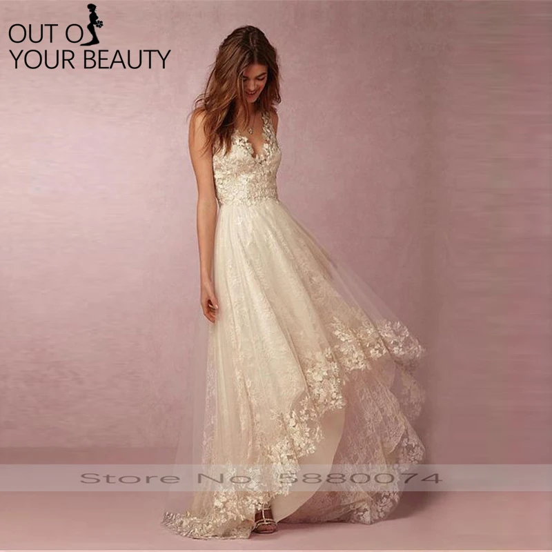 Женское вечернее платье до пола элегантное белое кружевное без рукавов с