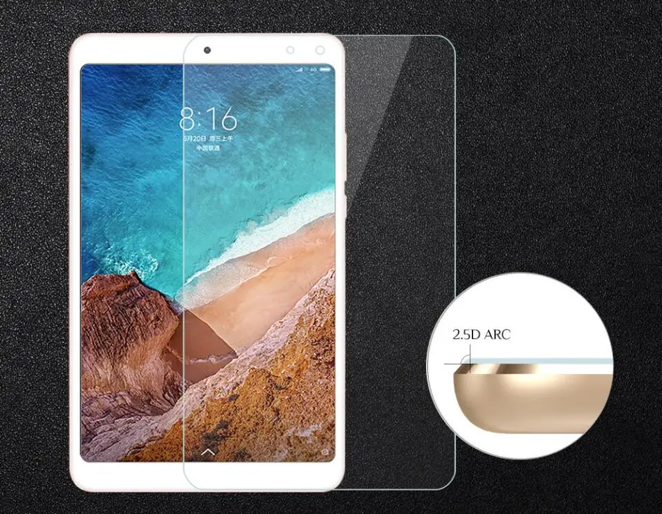 Защитное стекло закаленное для Xiaomi MiPad 4 8 дюймов | Компьютеры и офис