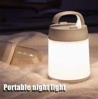 led long life rechargeable portable emergency night light electrodeless dimming home bedroom night decorative lighting