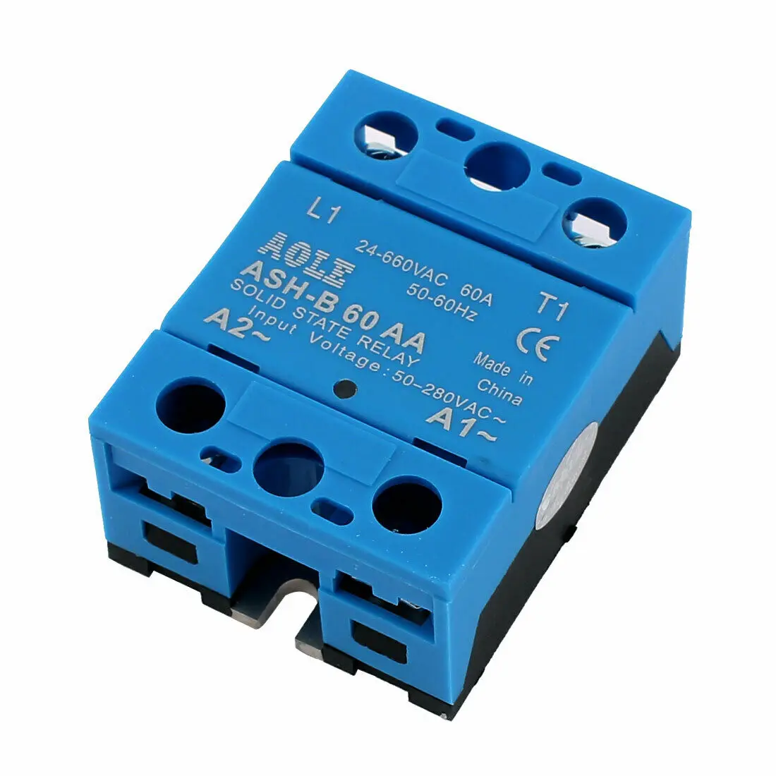 ASH B60AA 50 280VAC для 480VAC 60A Однофазное твердотельное реле постоянного тока в