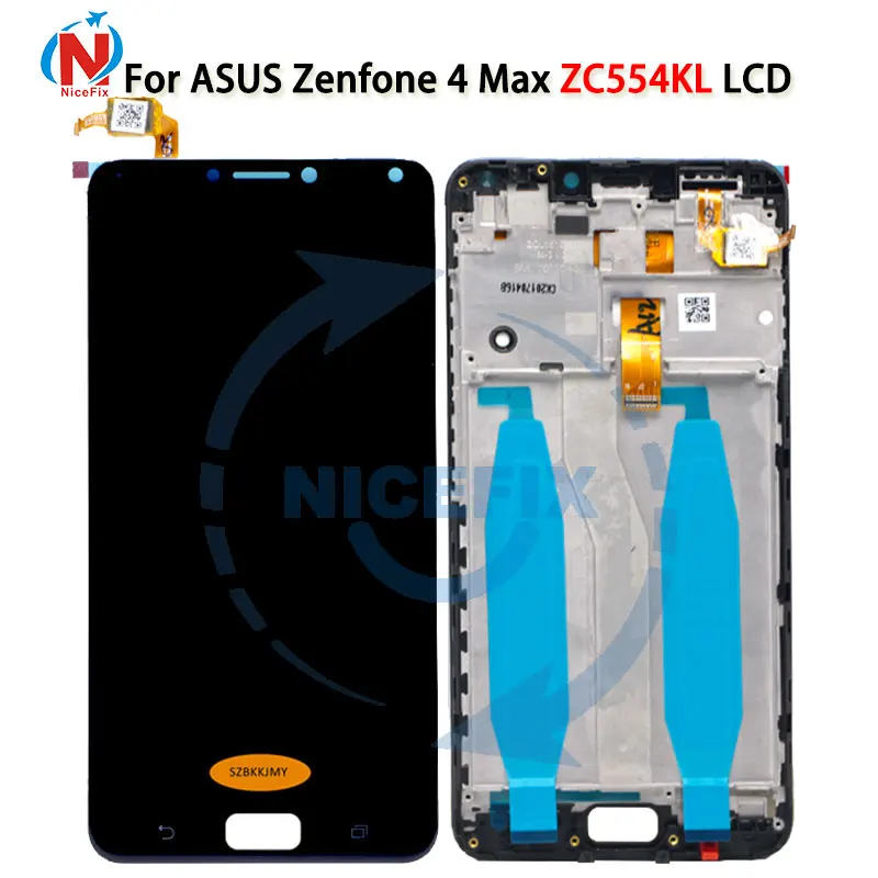 ЖК-дисплей 5 дюйма для ASUS Zenfone 4 Max ZC554KL сенсорный экран с дигитайзером в сборе Для MAX