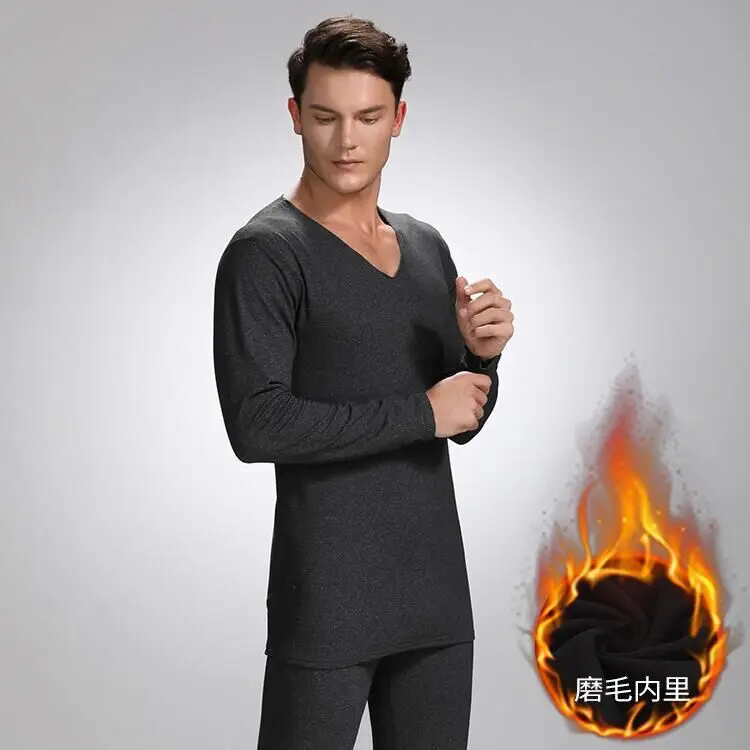 Мужское термобелье с флисовой подкладкой ультра мягкие термобрюки начесом