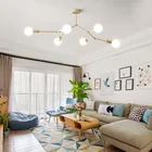 Современная светодиодная люстра E27, подвессветильник светильник в виде ветвей дерева для домашнего декора, лампа для лофта, кухни, ресторана, гостиной, кабинета, коридора