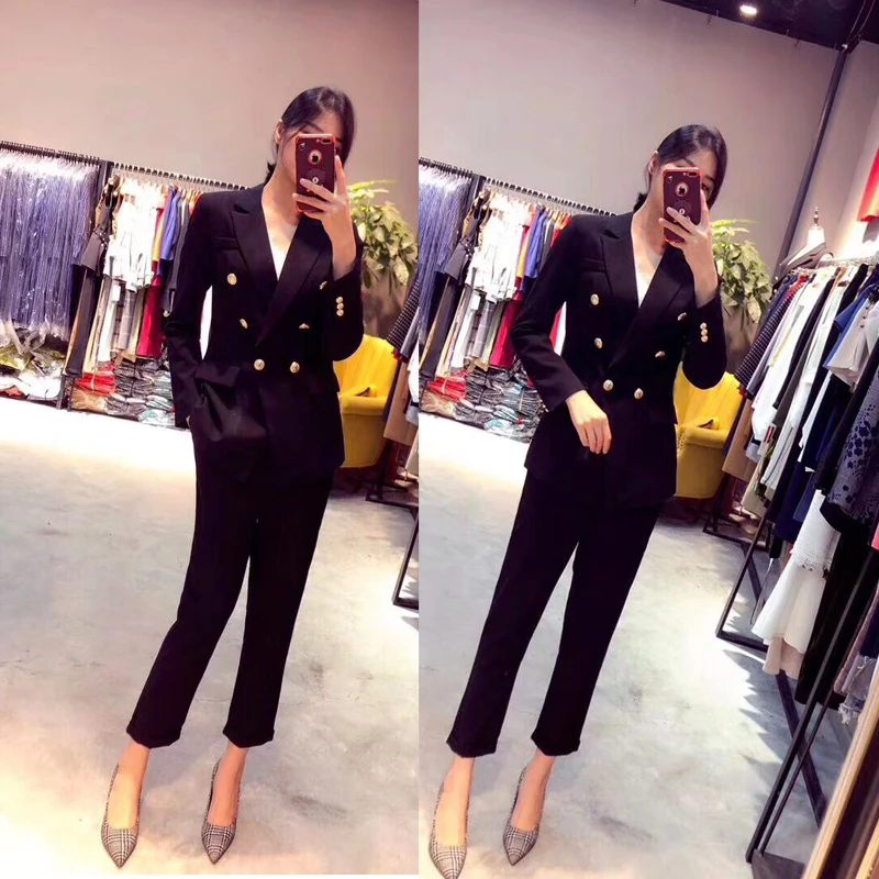 Женские костюмы 2021 с красными брюками для хозяйки женские женский элегантный