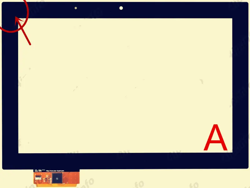 Диагональ 10 1 дюйма емкостный сенсорный экран для планшета Android внешние экраны |