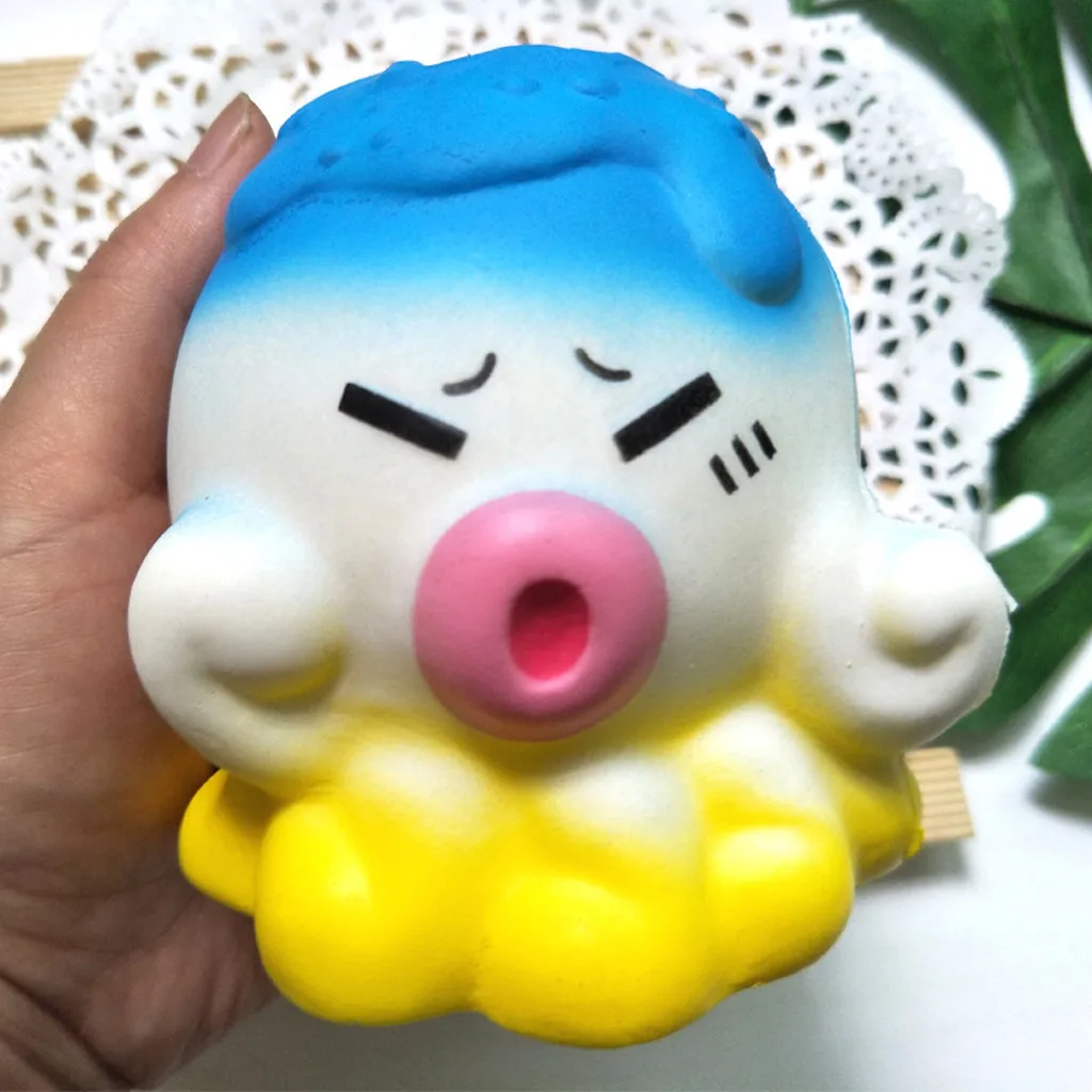 Изысканная Веселая игрушка осьминог очень медленно восстанавливающая форму для