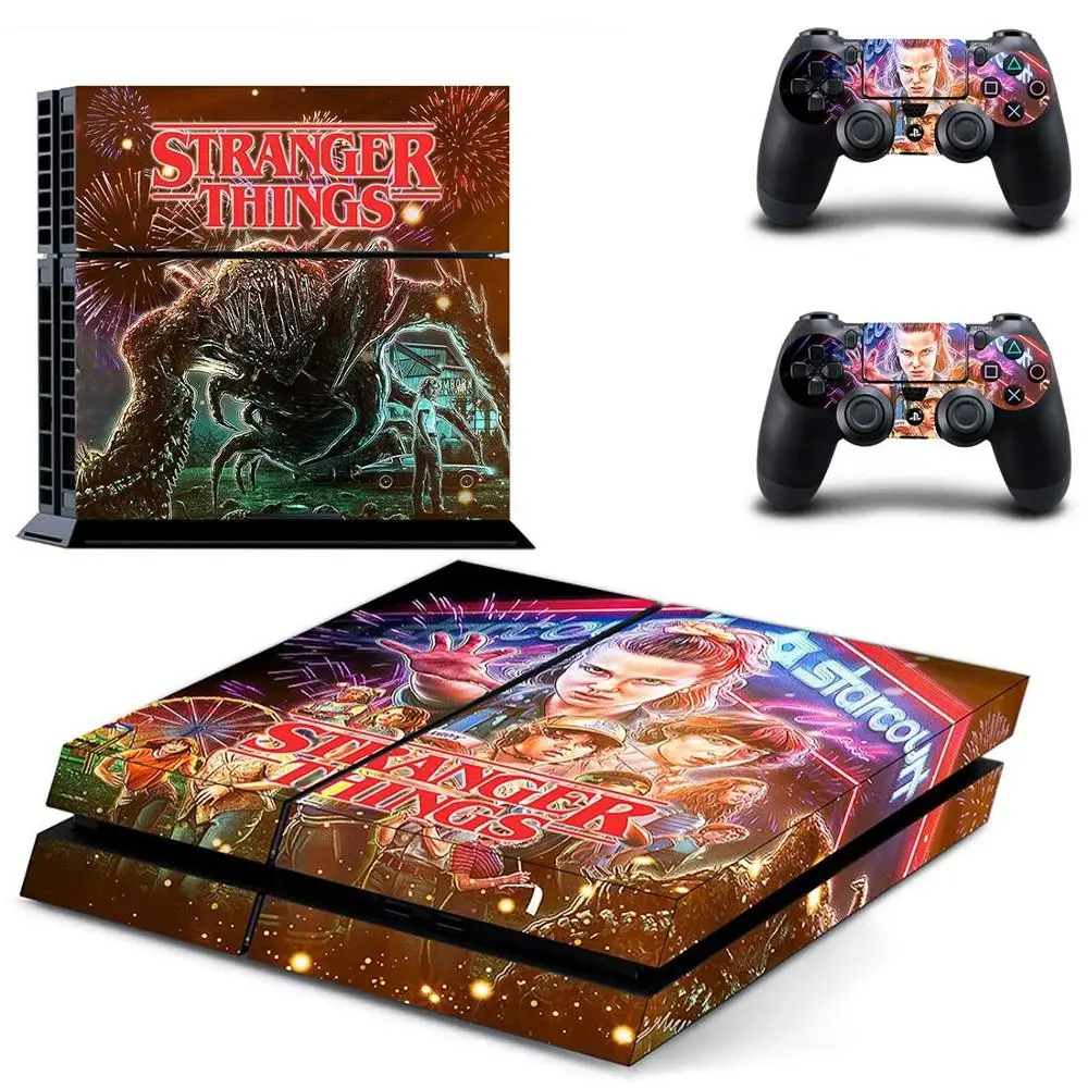 Странные Вещи Сезон 3 стикер s Наклейка для PS4 PS 4 Play станция Pegatinas консоли playstation и 2
